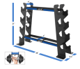 Heavy-duty Dumbbell Rack â€šÃ„Ã¬ Dumbbell Storage Rack, Holds up to 400 Lbs. â€šÃ„Ã¬ 2 Tiers Rack, Ideal for 5-30 Lbs. Dumbbells â€šÃ„Ã¬ Compact Design, Ideal Hom