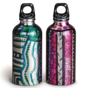 Metal Water Bottle Craft Kit (Pack of 12)