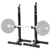 Standard Adjustable Portable Power Weight Rack, Black