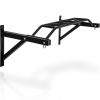 47&quot; Pull Up Bar Wall Mounted Multi-Grip w/Hangers for Punching Strength Training