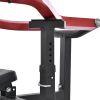 Weight Chest Press Bench - Weight Bench Press Machine 11 Adjustable Positions Flat Incline for Chest &amp; Arm Ab Workout; Home Gym Equipment Combined