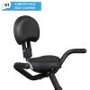 Home Folding Exercise Bike Black