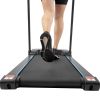 Electric Motorized Treadmill with Audio Speakers; Max. 10 MPH and Incline for Home Gym