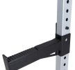 Cage Machine with Workout Bench and Weight Bar Home Gym Equipment- Gray & Black; XH