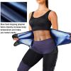 3 in 1 Waist Trimmers for Women Workout Sweat Waist Trainer Body Shaper