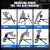 Home Gym Adjustable Multi-Functional Full Body Exercise Weight Bench